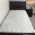 SAR 350,  Urgent Sale: 120*190 Size Wooden Bed With Mattress