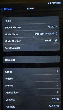 East Riffa, Mobile Phones, BHD 32,  NEGOTIABLE - 10/10 APPLE IPAD 5TH GEN &ndash; 32GB SPACE GRAY