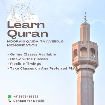 Riyadh, Lessons Offered, Online Quran Teacher For Kids And Adults (tajweed)