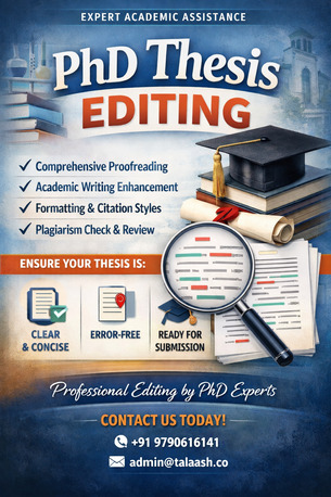 Muscat, Writing, PhD And Masters Thesis Editing Services