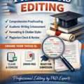 PhD And Masters Thesis Editing Services