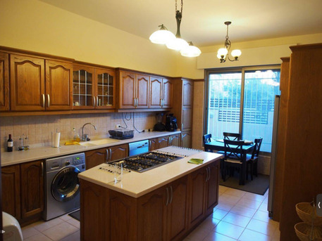 Amman, Apartments/Houses, JOD 685/month,  Furnished,  2 BR,  130 Sq. Meter,  Ground-Floor Apartment W/ Private Garden In Deir Ghbar, Amman