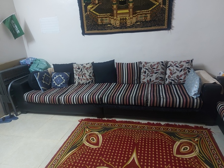 Riyadh, Household Items, SAR 75,  Sofa Set 6 Sitter Only 75 Riyal