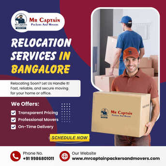 Bangalore, Logistics, Relocation Services In Bangalore | Mr.Captain Packers And Movers