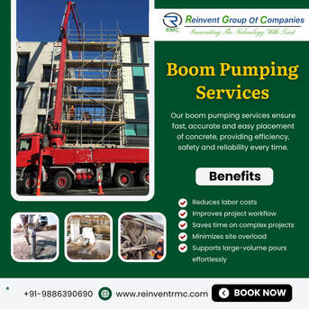 Bangalore, Construction, Boom Pumping Services In Bangalore | Industrial Concrete Supplier In Bangalore