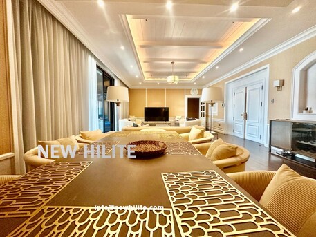 Salmiya, Apartments/Houses, KWD 3000/month,  3 BR,  Spacious 3-Bedroom Seaview Apartment With Private Pool