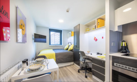 London, Apartments, Flats, Houses & Villas, GBP 185/week,  1 BR,  15 Sq. Meter,  ViBe Student Living | Student Accommodation In Kingston