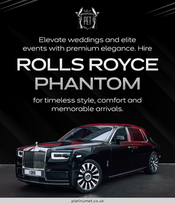 London, Automotive, Luxury Rolls-Royce Phantom Wedding Car Hire