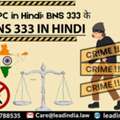 Bns 333 In Hindi