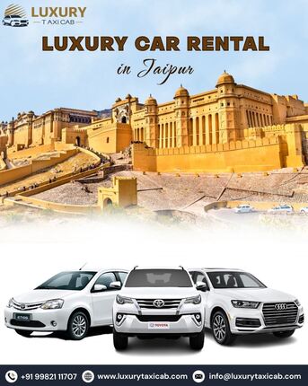 Jaipur, Travel, Premium Luxury Taxi Cab Rental In Jaipur