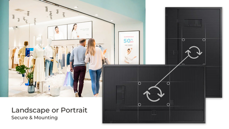 Islamabad, Electronics, PKR 144000,  QMC Samsung Commercial Display. Ideal For Shops & Offices