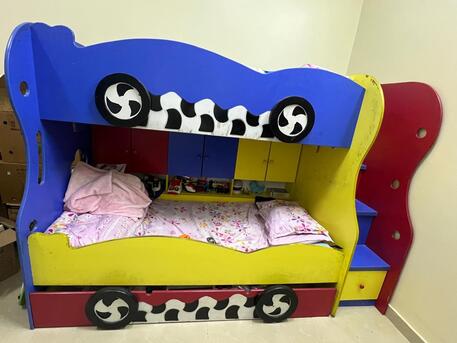 Al Hamra, Household Items, SAR 1400,  Kids Bed , Bunk Bed , Study Table , Wardrobe