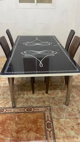 Al Malaz, Household Items, SAR 200,  Dinning Table Extendable Table With Complimentry Dinning Chair