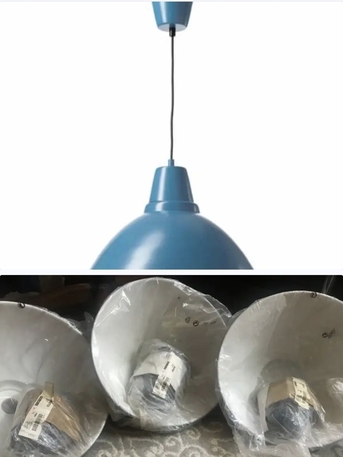 Riyadh, Electrical & Plumbing, SAR 230,  3 مصابيح كبيره معلقه من ايكيا جديده