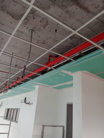 Riyadh, Construction, Fire Fighting Fire Alarm HDPE Pipe