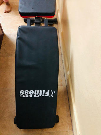 Hara, Sporting Goods, SAR 150,  Fitness World Abdominal Exercise Bench &ndash; Very Rarely Used