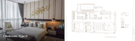 Jakarta, Housing Exchanges, 2300/month,  2 BR,  148 Sq. Meter,  CASA Domaine Apartment Jakarta For Lease Sewa