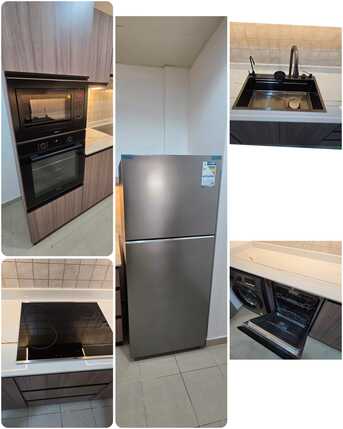 Sanabis, Apartments/Houses, BHD 390/month,  3 BR,  180 Sq. Meter,  Renovated 3 Semi-Furnished Flat For Rent - New Kitchen & New Appliances - 390 Inclusive