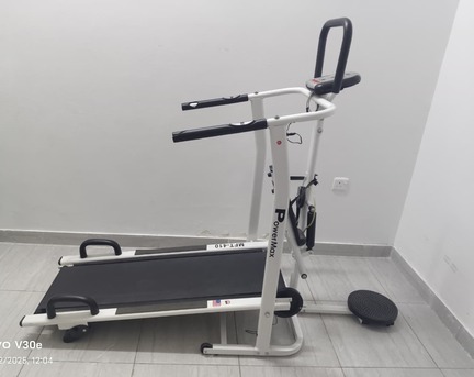 Azizia, Household Items, SAR 280,  Great Condition Multi-function Manual Treadmill For Sale, Only 280 SAR