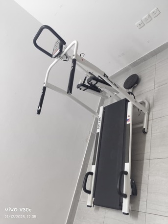 Azizia, Household Items, SAR 280,  Great Condition Multi-function Manual Treadmill For Sale, Only 280 SAR