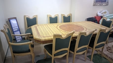 Al-Madinah, Furniture, SAR 500,  Dining Table Set Of 8