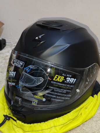 Riyadh, Motorcycles, SAR 499,  Brand New Scorpion EXO-391 Helmet For Sale
