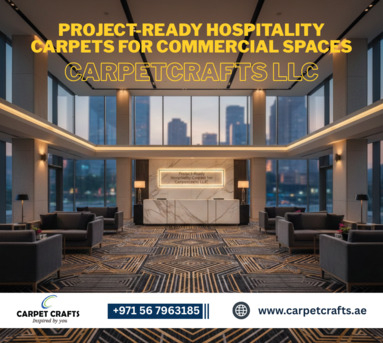 Dubai, Household, Project-Ready Hospitality Carpets For Commercial Spaces | Carpetcrafts LLC