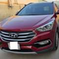 SAR 65000,  Hyundai Santa Fe,  2018,  Automatic,  73000 KM,  Hyundai Santafe Red Mid Option In New Like Condition For Sale REDUCED PRICE FOR QUICK SALE