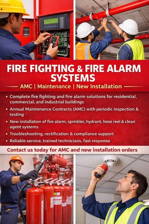 Dammam, Security, Fire Fighting, Fire Alarm Sys Installation & Maintenance