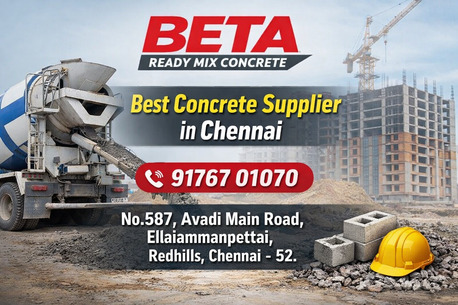 Chennai, Construction, Best Concrete Supplier In Chennai &ndash; BETA Ready Mix Concrete