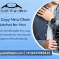 INR 2499,  First Copy Metal Chain Watches For Men | Luxury Watchman | Call 8433988126
