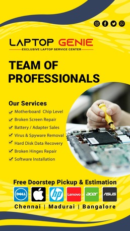 Chennai, Computer, Asus Laptop Service Center In Ashok Nagar