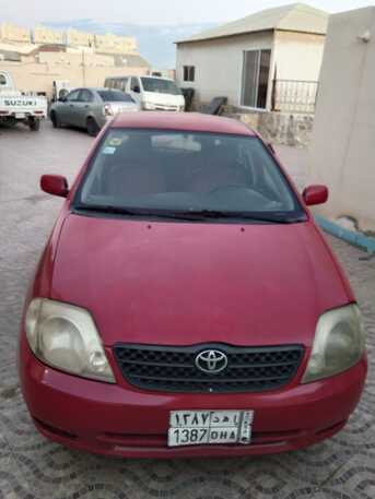Jeddah, Vehicles, Cars & Trucks , SAR 8500,  TOYOTA COROLLA,  2001,  Manual,  33333 KM,   For Sale  Model