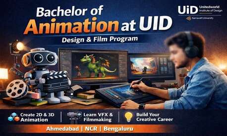 Ahmedabad, Education, Bachelor Of Animation At UID: Design & Film Program