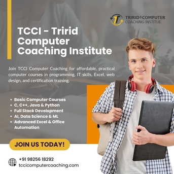Ahmedabad, Training, TCCI - Tririd Computer Coaching Institute | Enroll Now