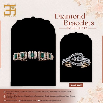 Kolkata, Jewelry, Diamond Bracelets In Kolkata - Bhandari Jewels