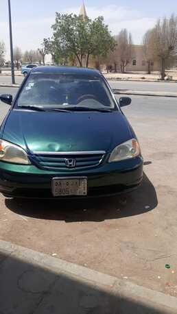 Al Malaz, Vehicles, Cars & Trucks , SAR 4500,  Honda Civic,  2001,  Manual,  500000 KM,  New Isthimara, New Fahas, Valid