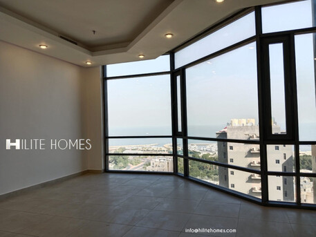 Salmiya, Apartments/Houses, KWD 650/month,  3 BR,  Three Bedroom Sea View Apartment For Rent In Salmiya