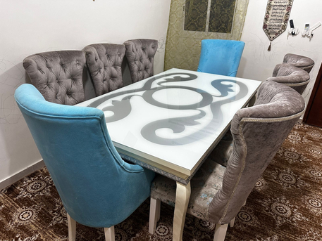 Jubail, Furniture, SAR 800,  8 SEATER DINNING TABLE