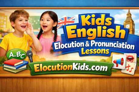 London, Education, Kids English Elocution & Pronunciation Lessons