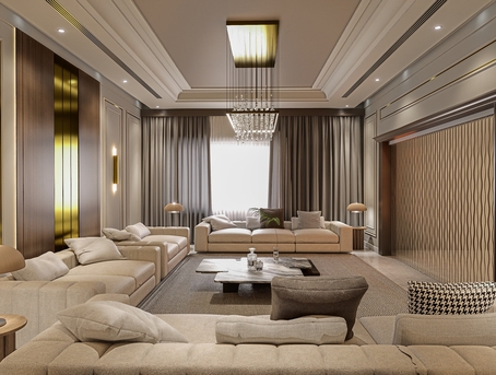 Riyadh, Creative, Interior Decor And Works MediaWall Majlis Bedroom Living