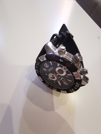 Dammam, Watches, SAR 300,  Cardial Watch For Sale Black And Red Color