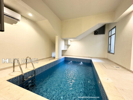 Kuwait City, Apartments/Houses, KWD 1100/month,  4 BR,  Four Bedroom Basement Floor With Private Swimming Pool In Qortuba