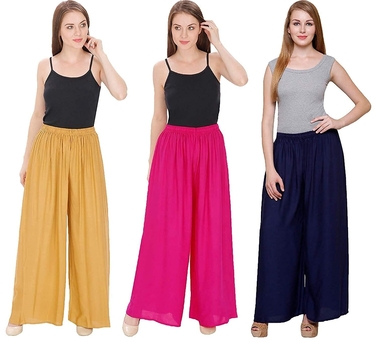 Pune, Clothing & Accessories, INR 250,  RAYON PLAIN PALAZOOS