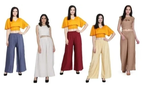 Pune, Clothing & Accessories, INR 250,  RAYON PLAIN PALAZOOS