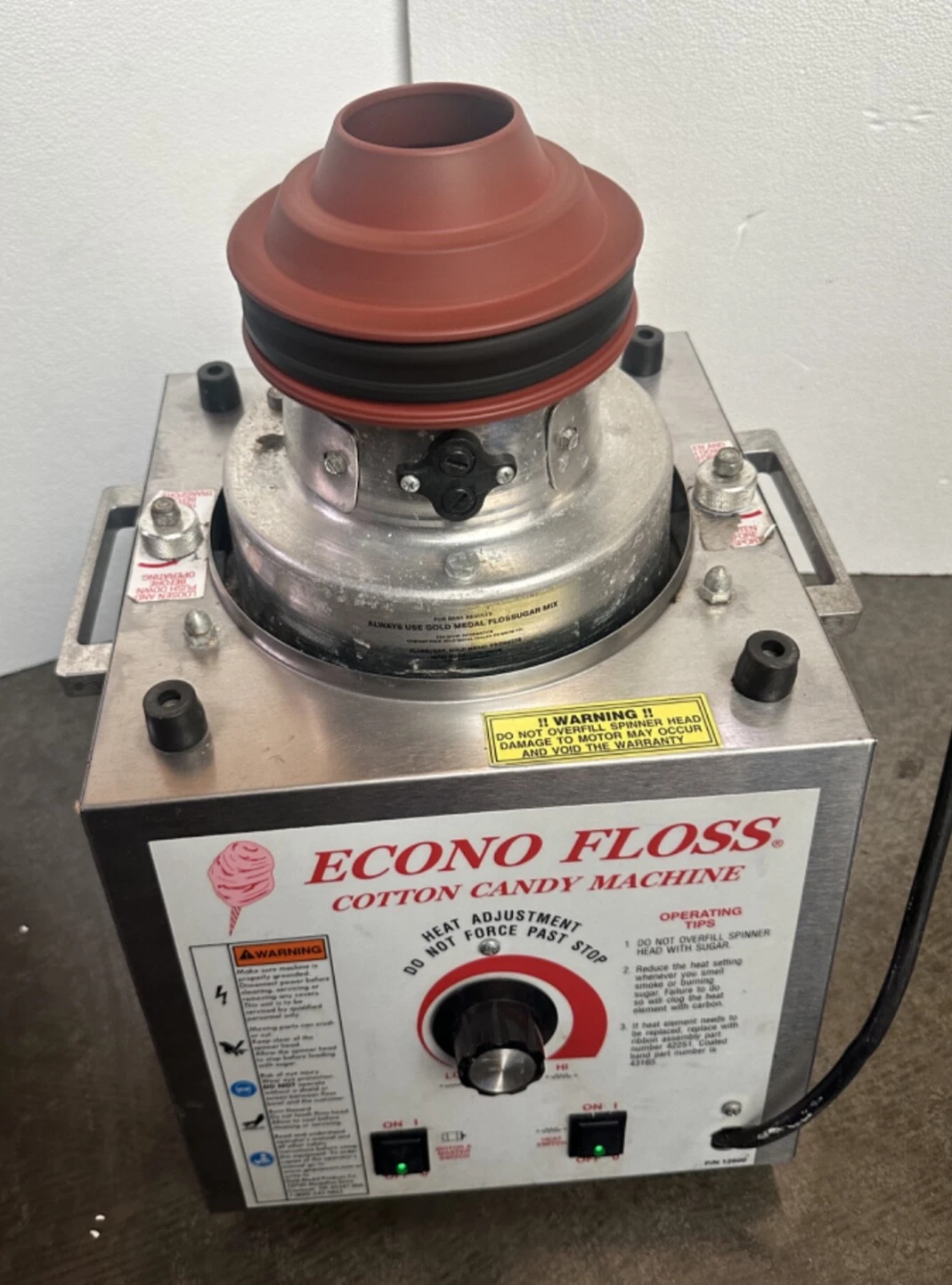 Manama, Heavy Equipment, BHD 500,  Cotton Candy Machine, Gold Medal, Made In USA