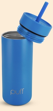 Salmiya, Sporting Goods, KWD 7,  Puff Matte Blue Sippii Bottle