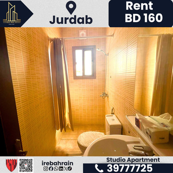 Manama, Apartments/Houses, BHD 160/month,  Furnished,  Studio,  Semi-Furnished Studio Apartment For Rent &ndash; Jurdab &ndash; BD 160/- (EWA Included)