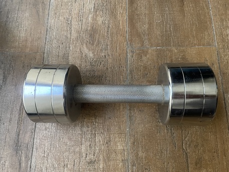 Jubail, Sporting Goods, SAR 35,  5 Kg Steel Dumbell