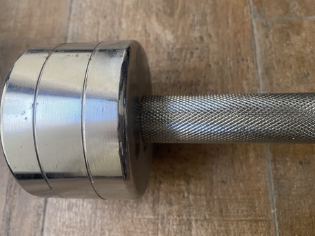 Jubail, Sporting Goods, SAR 35,  5 Kg Steel Dumbell